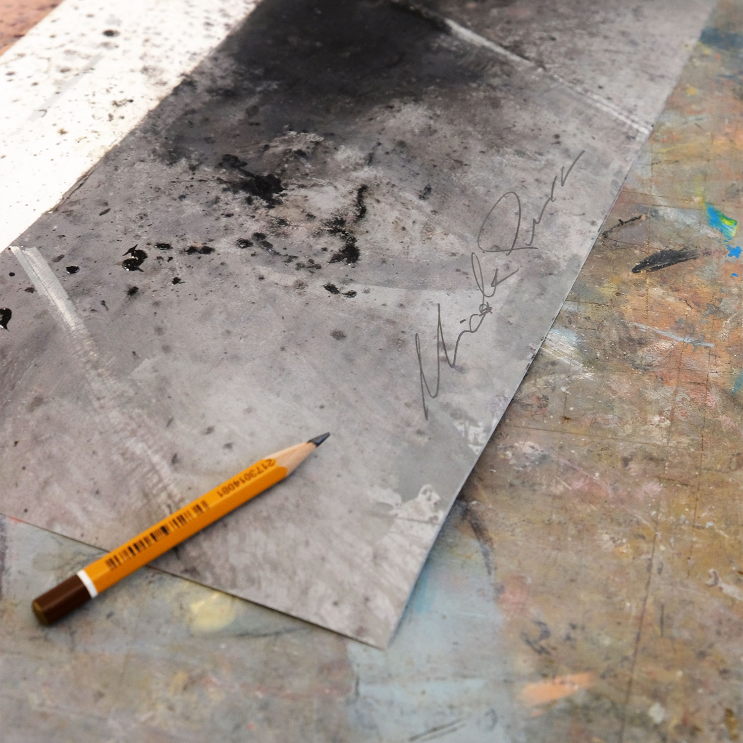 Detail of Nicola Pucci's Sign