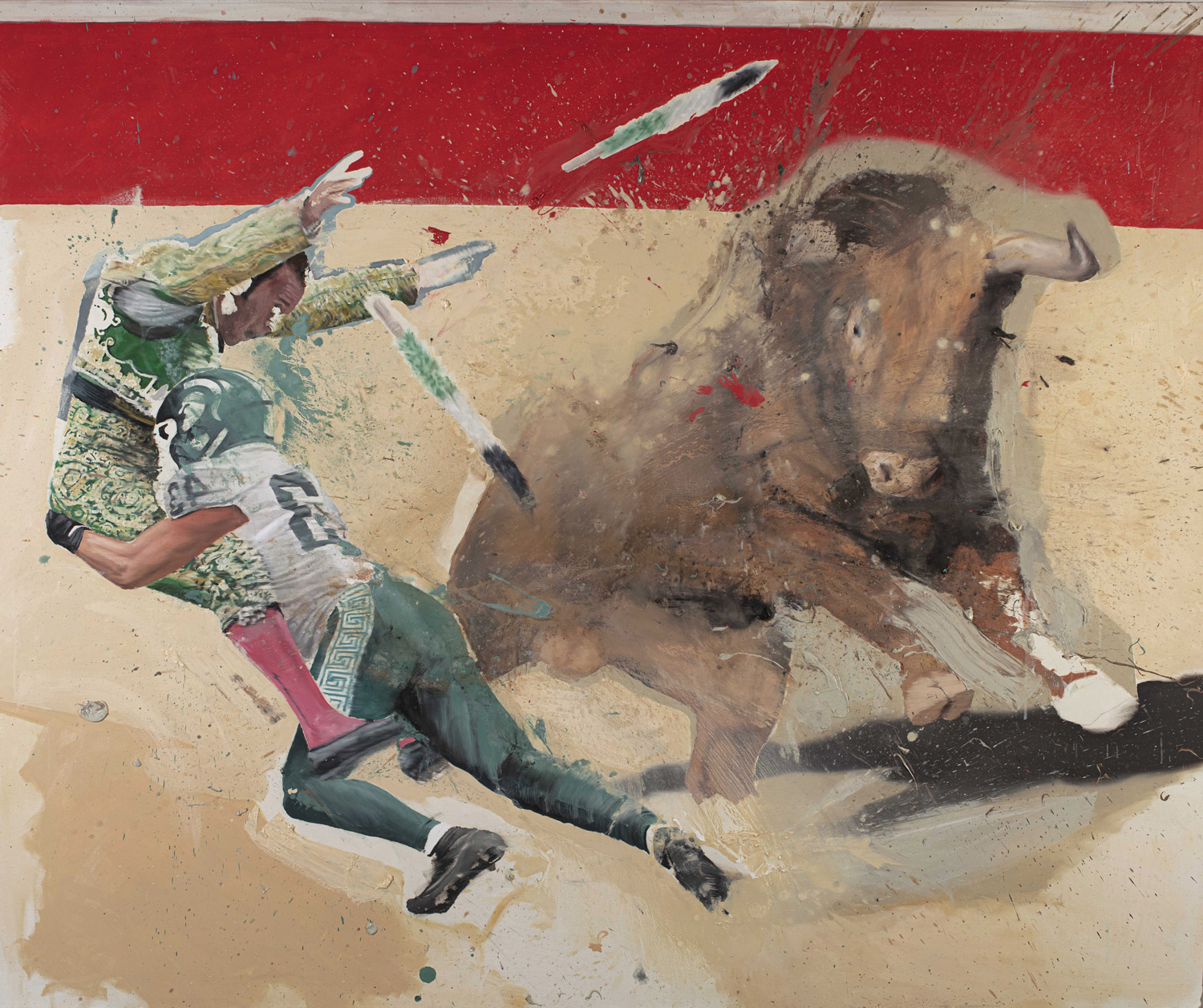 Nicola-Pucci-Corrida-V-olio-su-tela-150x180-cm-2024