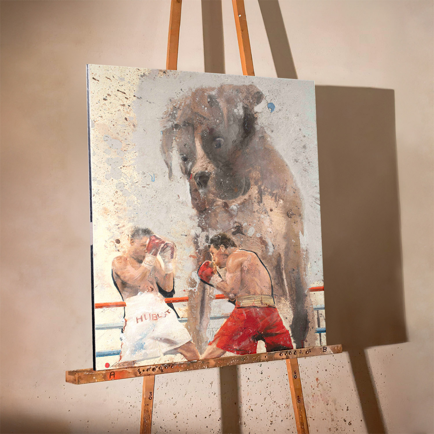 Nicola-Pucci-Tre-Boxer-II-olio-su-tela-100x85cm-2023-Worked-Print